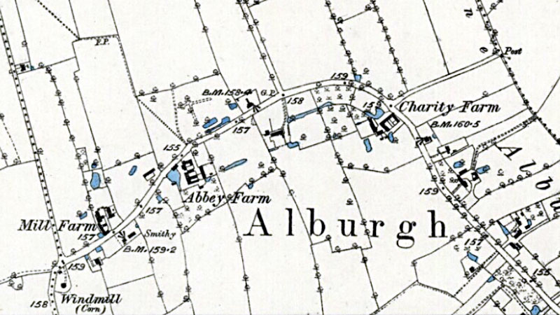 Alburgh map 1883