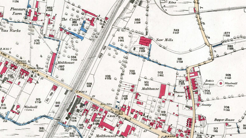 O.S. Map 1885