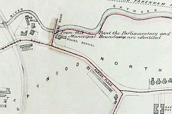 1881 map of Kings Lynn 