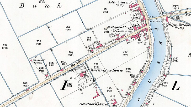 O. S. Map 1886