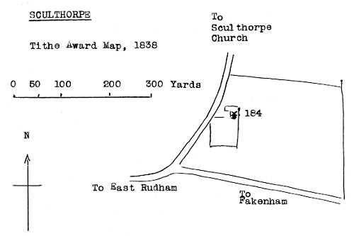 Tithe map 1838 - as redrawn by Harry Apling