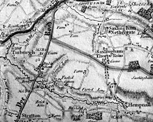 Faden's Map 1797