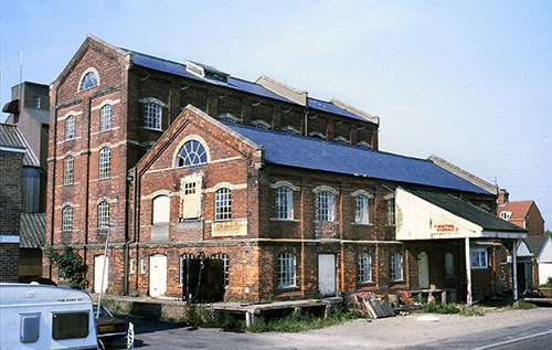 Mill front unit in use as an antiques centre - c.1990