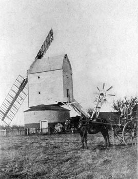 Garboldisham postmill c.1908