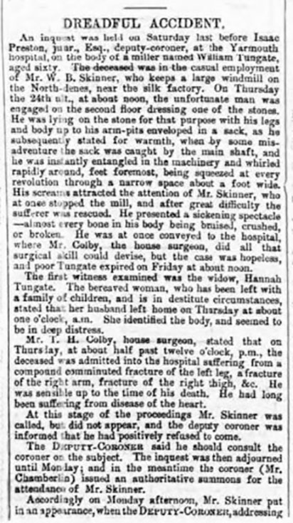 Norfolk Chronicle - 2nd February 1867