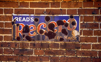 Old signage - May 2002