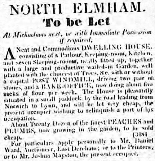 Norwich Mercury - 9th September 1843