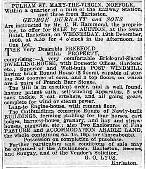 East Anglian Daily Times - 11th December 1900