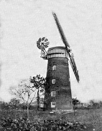 Rockland All Saints towermill c.1918