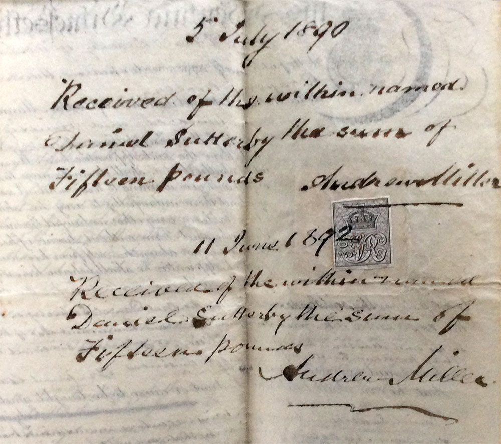 Indenture for the Apprenticeship of Richard Sutterby - 15th May 1890