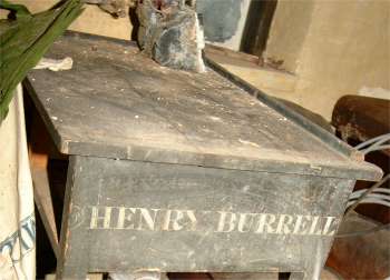 Henry Burrell's desk from c.1890 taken December 2002