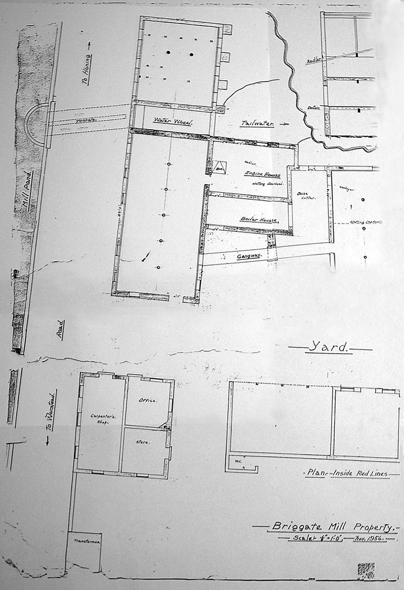 Mill plans - November 1954