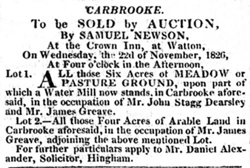 Norfolk Chronicle - 18th November 1826
