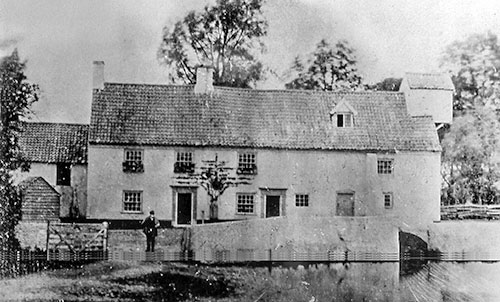 c.1870 before the second storey was added to the mill