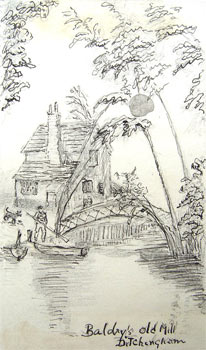 Drawing by Dr. Katharine Heanley c.1932
