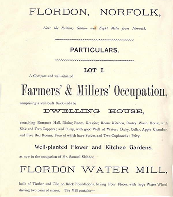 Sale document 1908 
