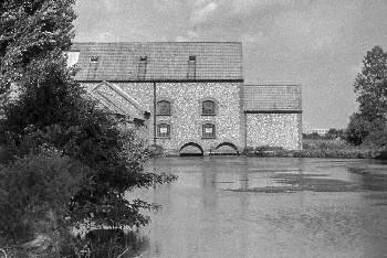 The mill dam in 1946
