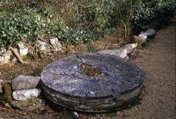 French burr millstone March 1967