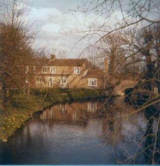 Mill House and toll bridge March 1977 