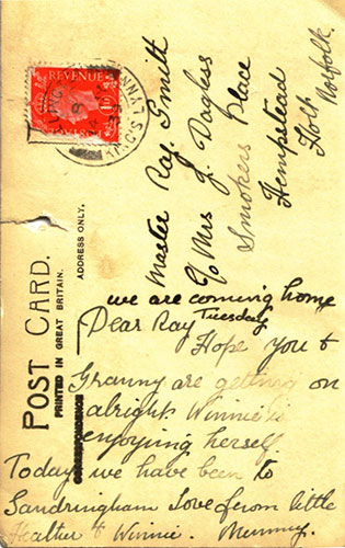 Postcard 14May1939