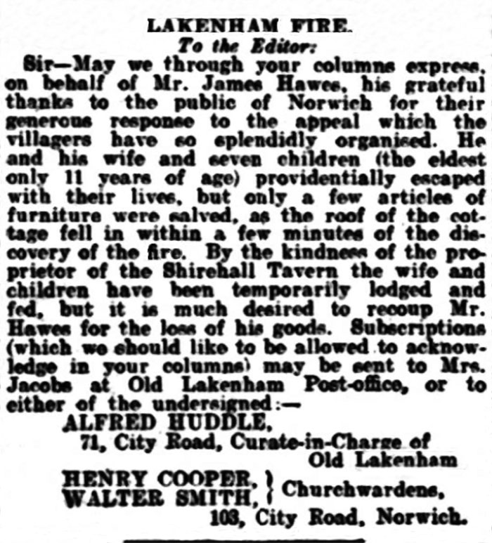 Eastern Daily Press - 7th April 1908