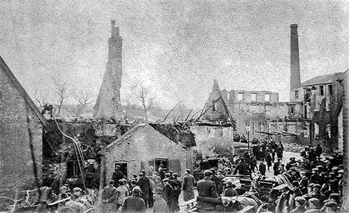 Fire aftermath 1908