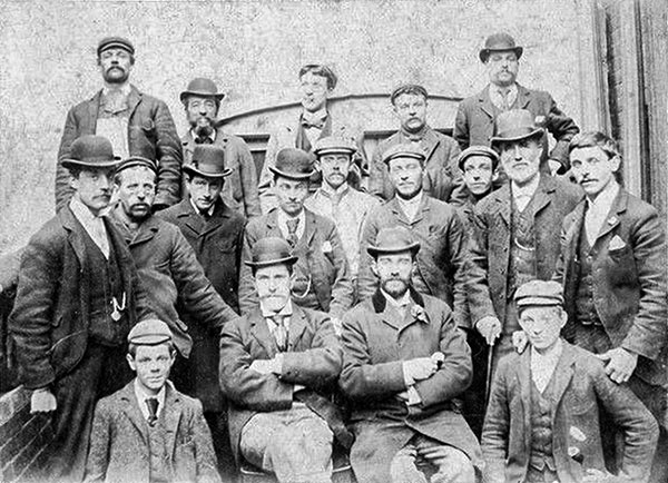 Lakenham Mill staff c.1899