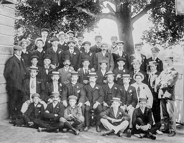 Lakenham Mill staff c.1899