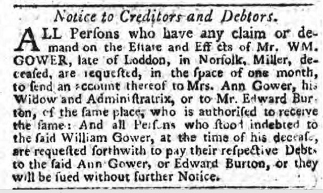 Norfolk Chronicle - 3rd June 1797