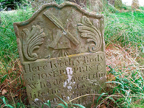 Joseph Priest grave West Beckham