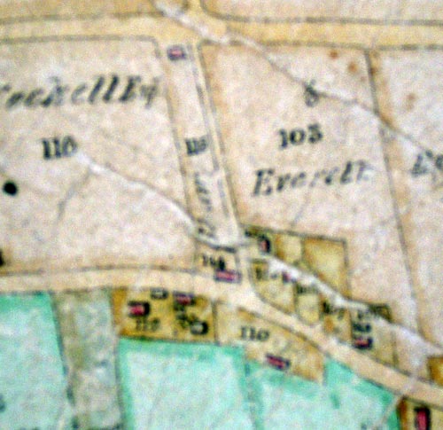 Tithe map 1838