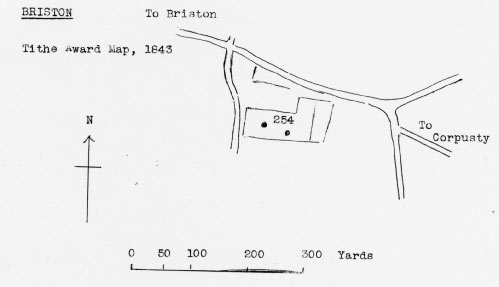 Tithe map 1843 drawn by Harry Apling 