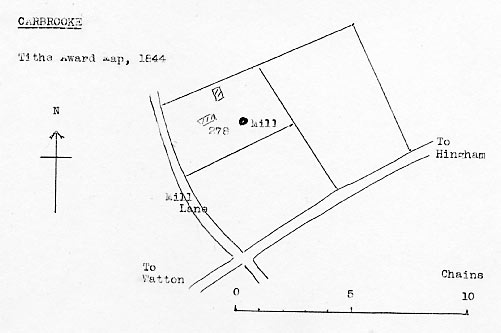 Tithe map 1844