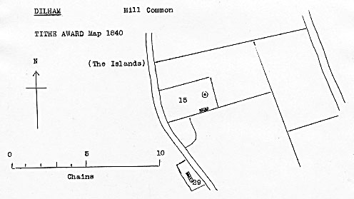 Tithe map 1840