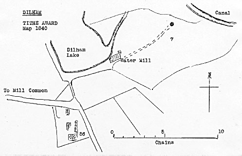 Tithe map 1840