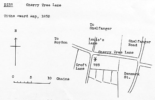 Tithe map 1838