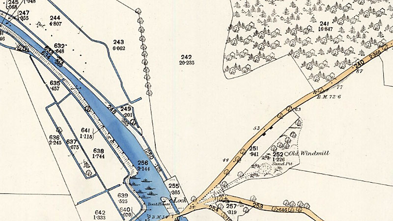 O. S. Map 1885