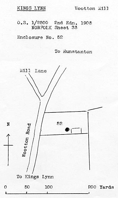 Map redrawn by Harry Apling - 1905