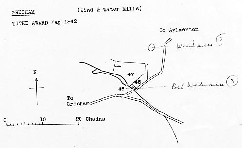 Tithe map 1842