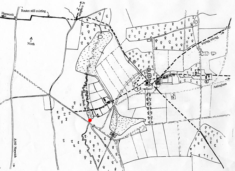 1676 map from sale particulars