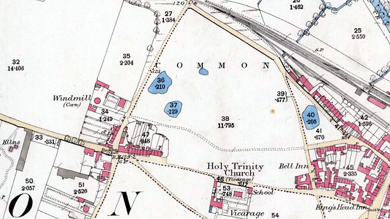 O. S. 25" Map 1885