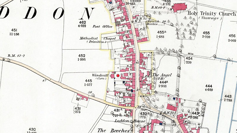 O. S. Map 1884