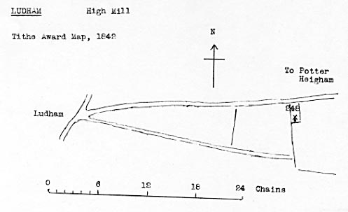 Tithe map 1840 - as redrawn by Harry Apling