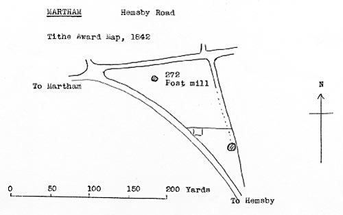 Tithe map 1842 - as redrawn by Harry Apling