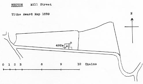 Tithe map 1839 - as redrawn by Harry Apling