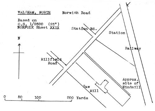 O.S.map - redrawn by Harry Apling