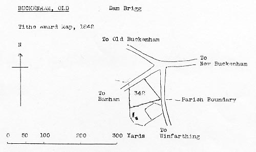 Tithe map 1842