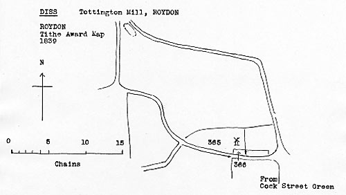 Tithe map 1839