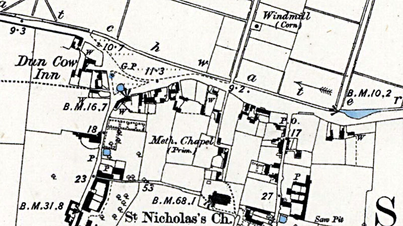 O. S. Map 1886