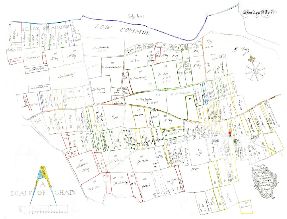 Estate map 1765